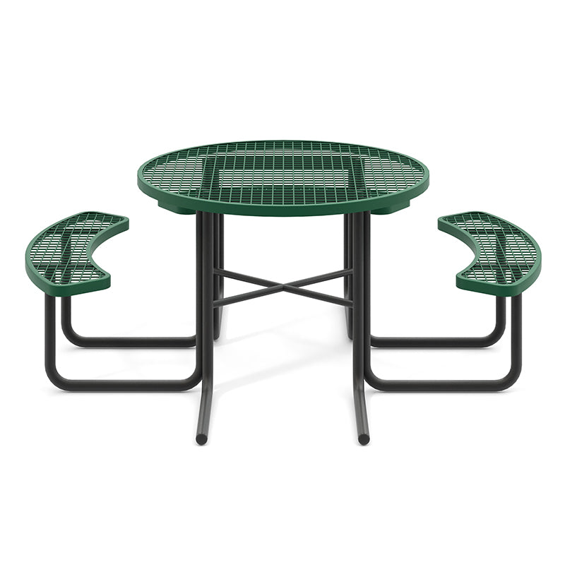 Wisdom ADA 46″ Round Table 3 Seats- Diamond Pattern KB4-7205-110 WiseWORX