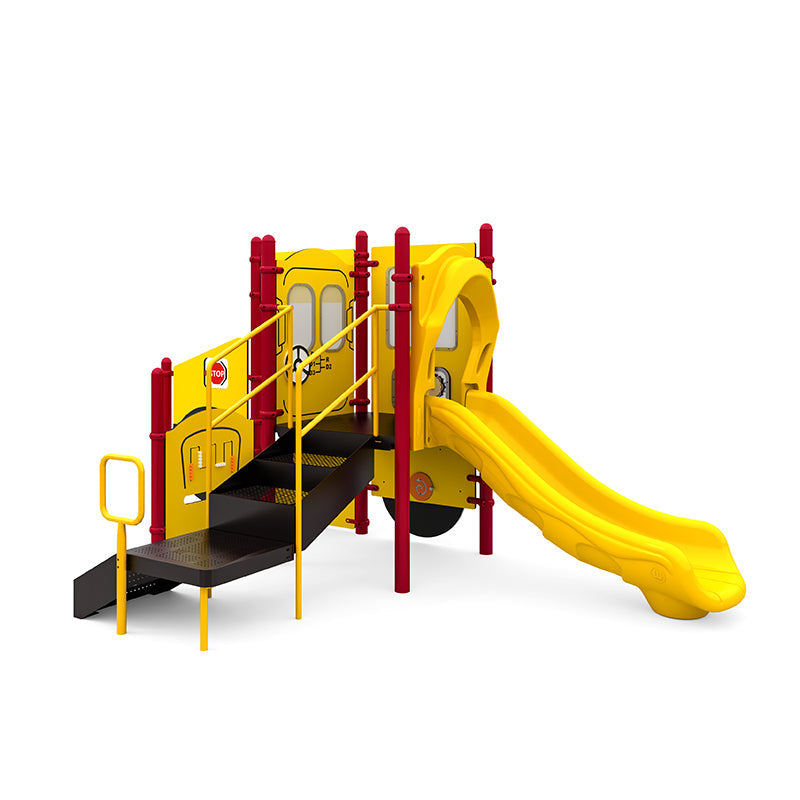 Wisdom Playgrounds Kidz Bus Playground Structure QS76-21079