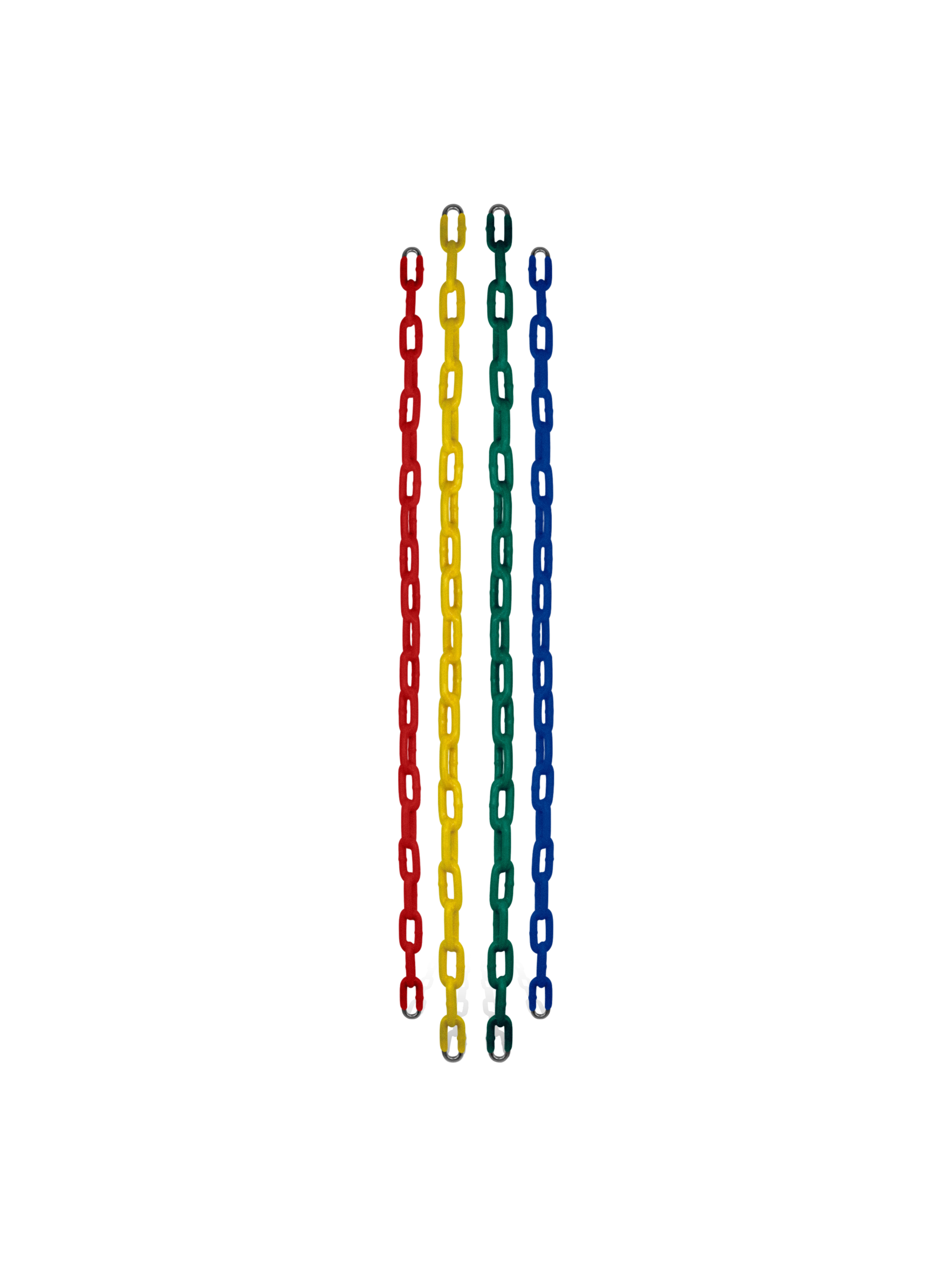 C124  6 1⁄2’ Long 3⁄16” Chain - Complete Plastisol Coating