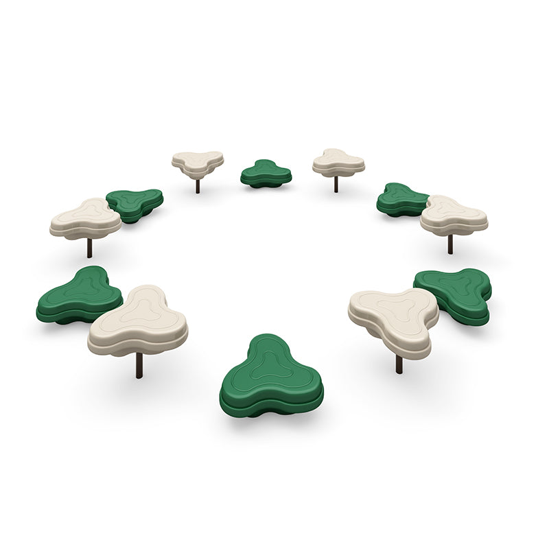 Wisdom Playgrounds WiseFREE Frog Hopper Steps QSFS-CL0019N
