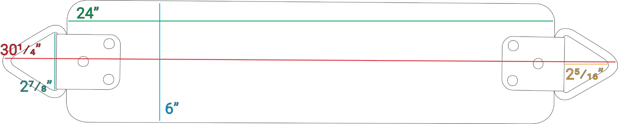 Jensen Swing S130 Rubber Belt Swing Seat - USA Made