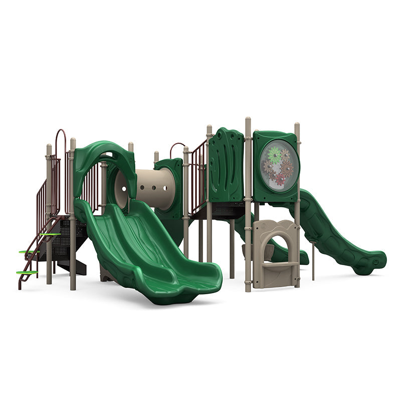Wisdom Playgrounds Timber Tracks Playground Structure QSWP-350006