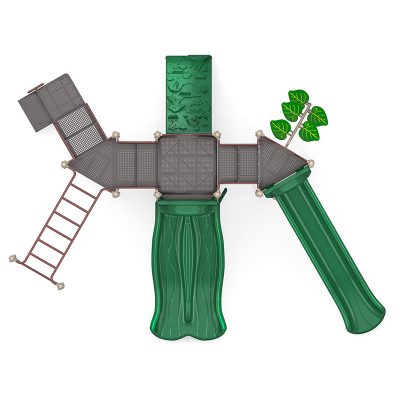 Wisdom Playgrounds All Points QSWP-350015 Quick Ship WisePLAY