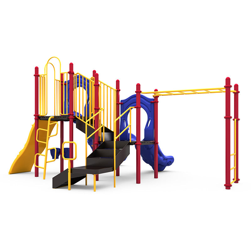 Wisdom Playgrounds Jungle Play Playground Structure QSWP-350026