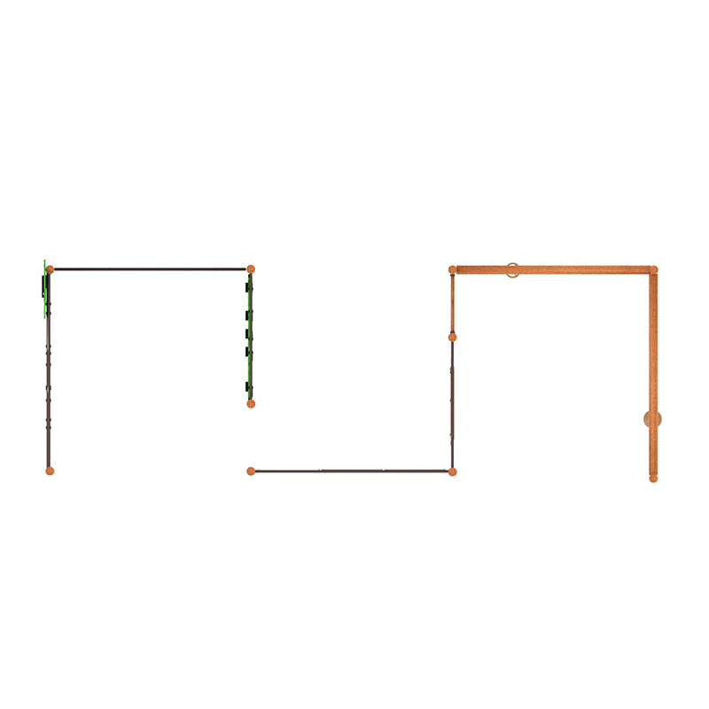 Wisdom Playgrounds Adventure Camp HW1-S293 NatureWISE