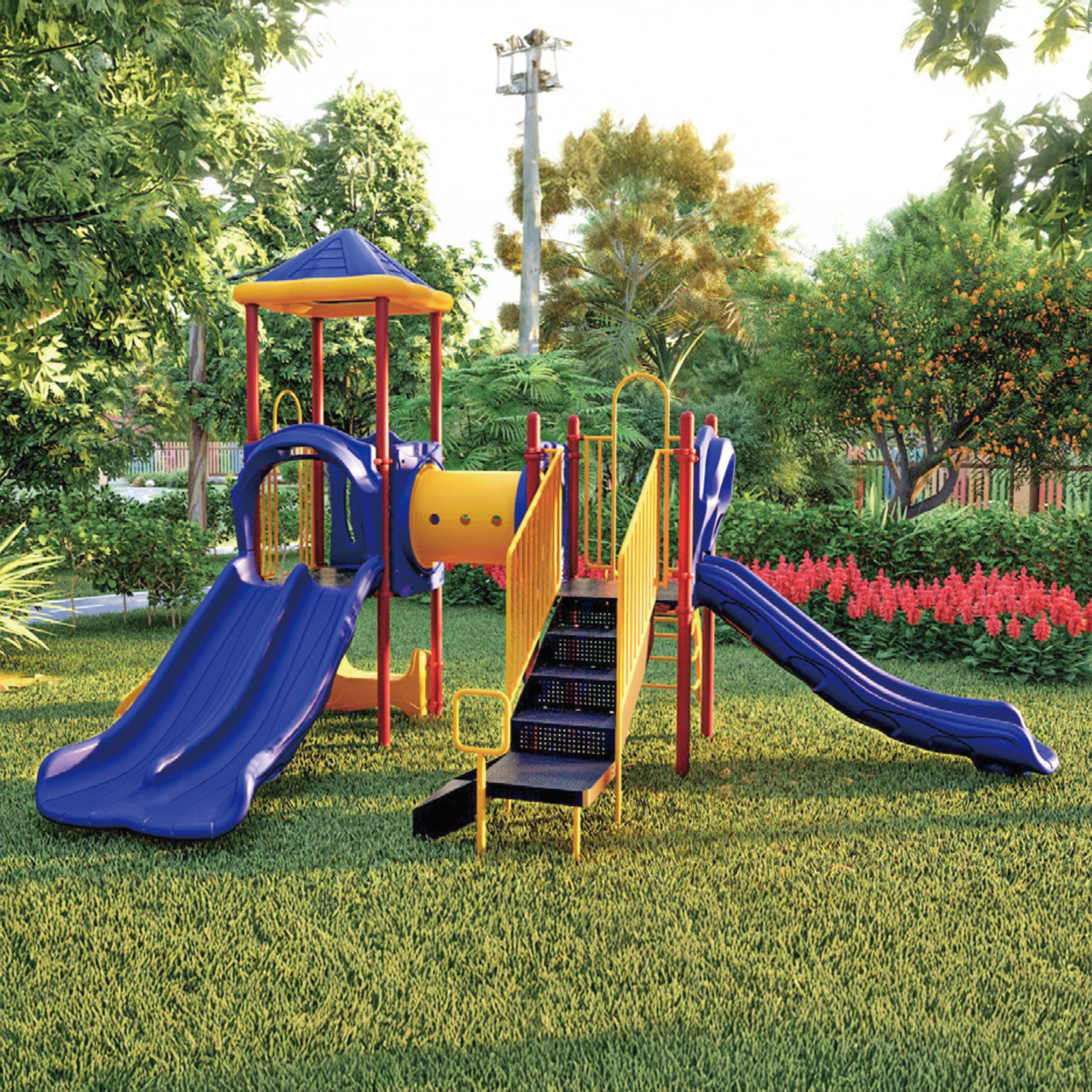 Wisdom Playgrounds Shinin Bright Playground Structure QSWP-350002