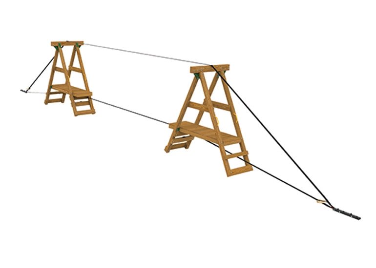 Playstar Ninja Power Platform Silver Playset