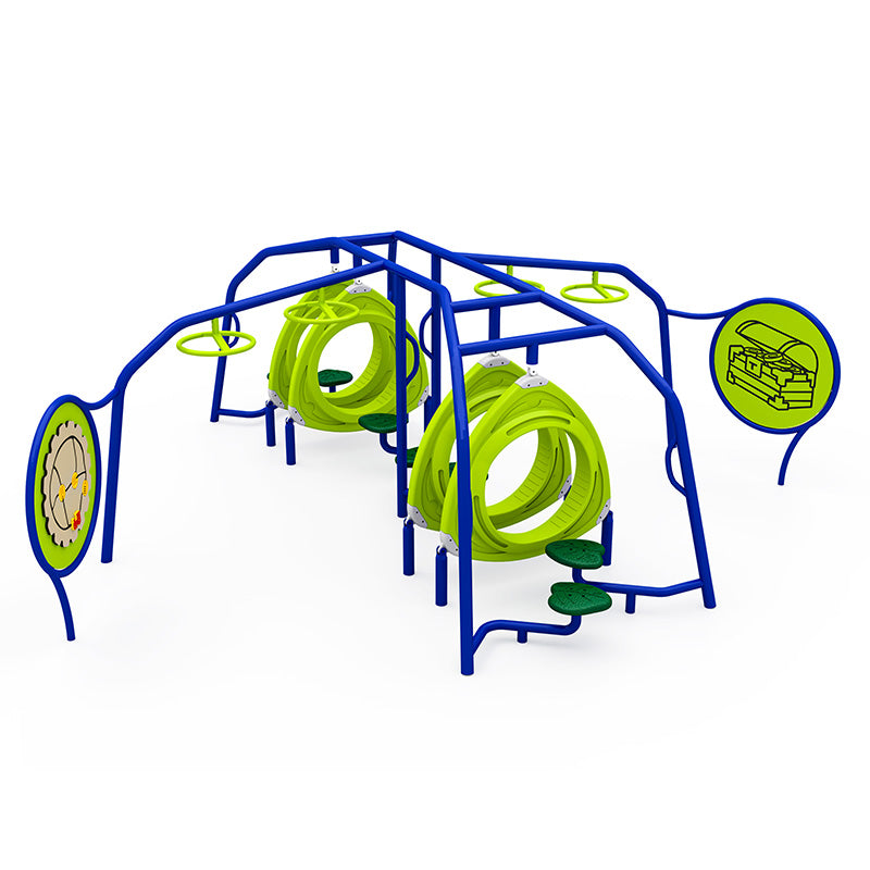 Wisdom Playgrounds ADA Spider Climbing set FS-CL0032C-114122 WiseNEX WiseWORX