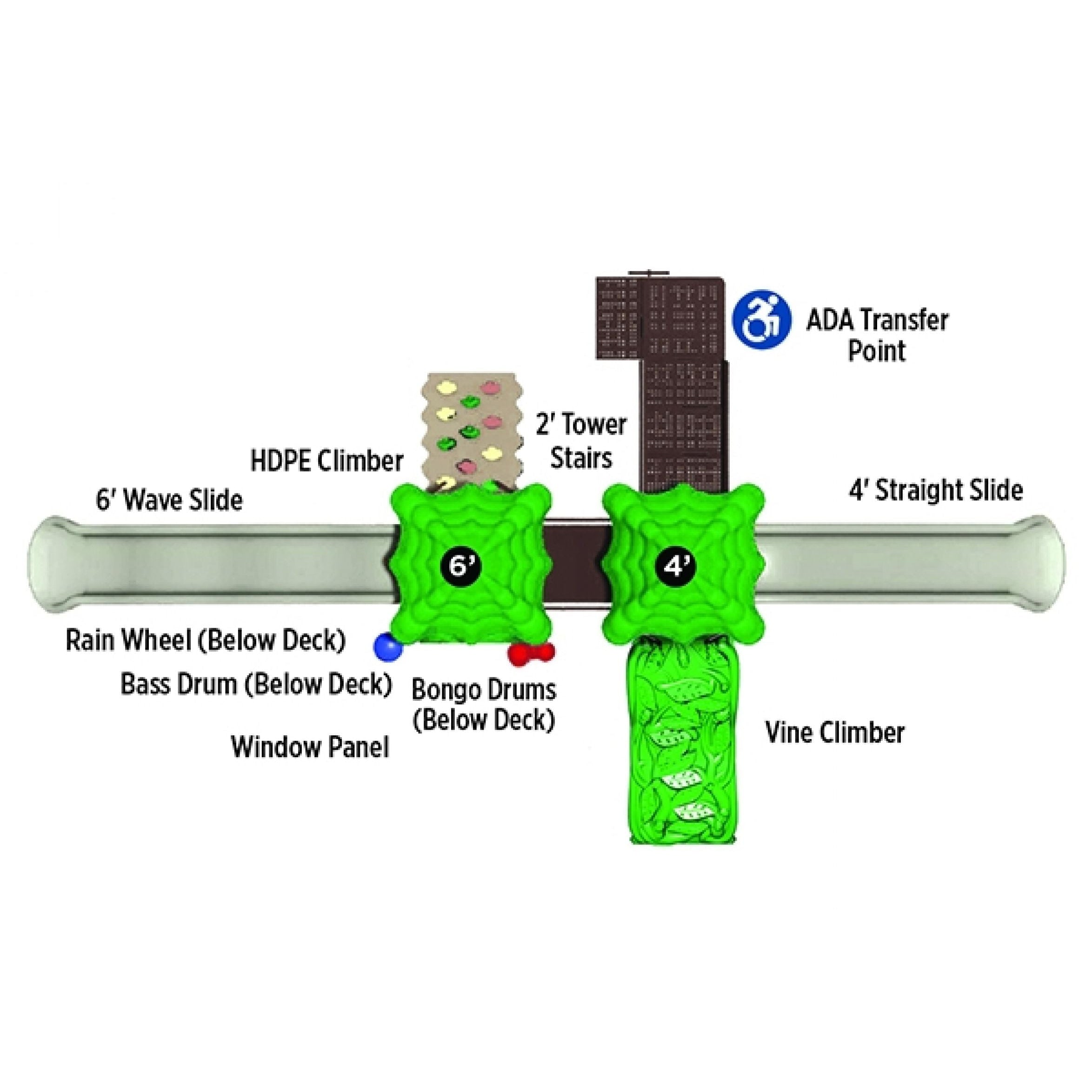 UltraPLAY Big Horn- Standard Configuration UPLAY-008V