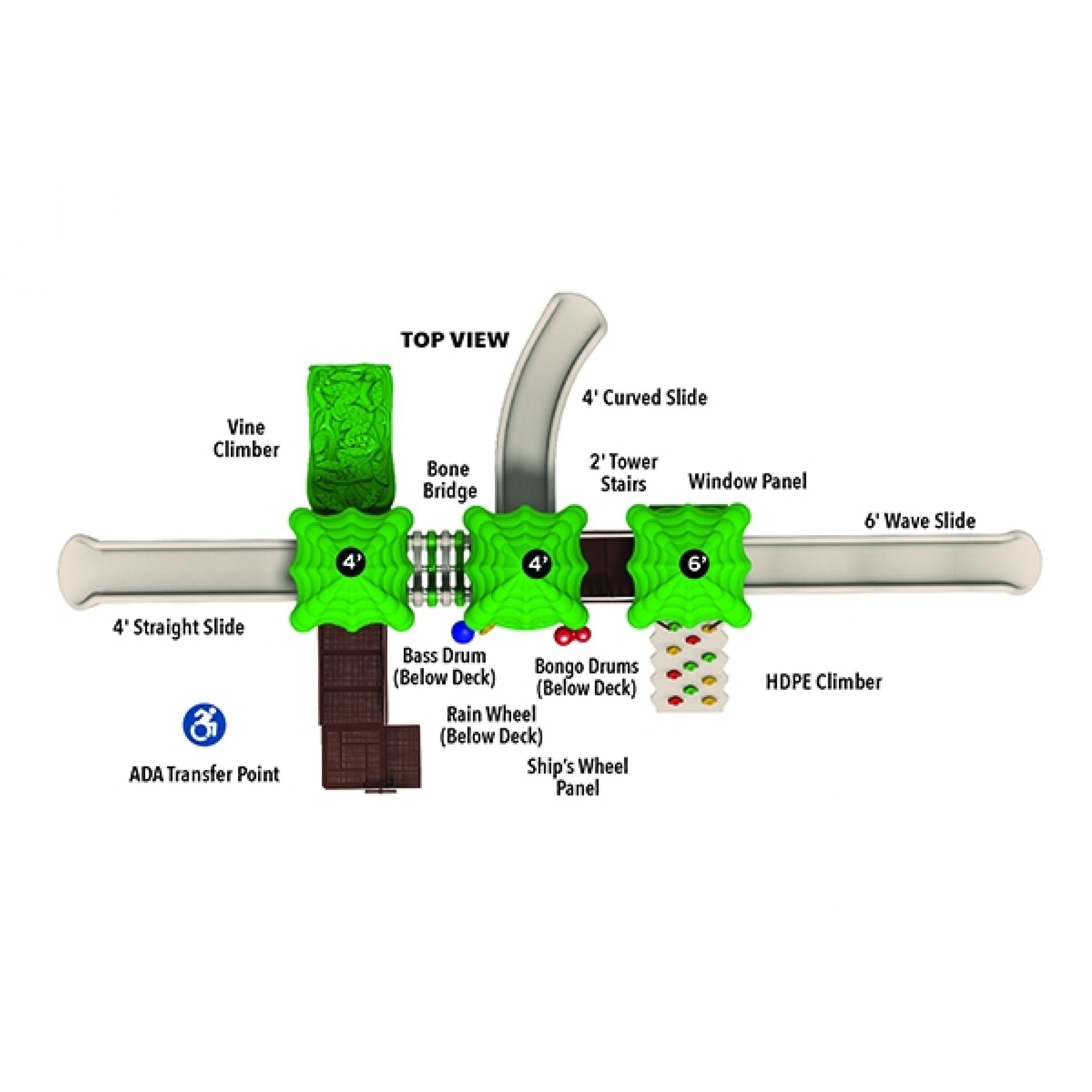 UltraPLAY Rainbow Lake UPLAY-012V