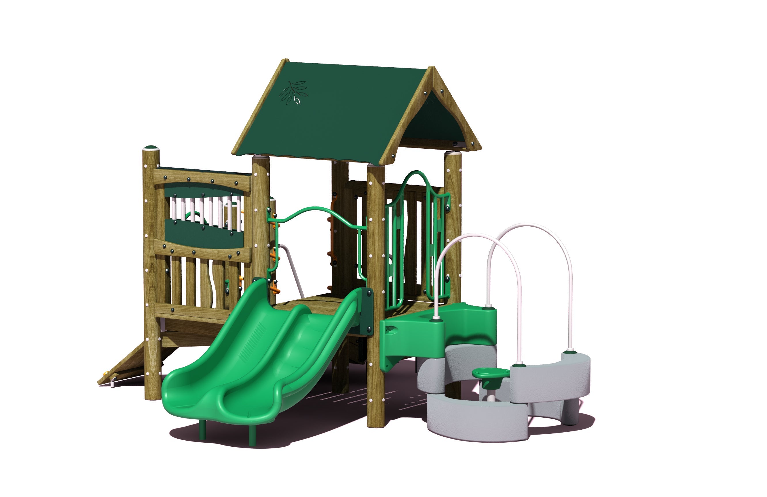 Big Toys Rocky Top Play System with Green Roof 403-G