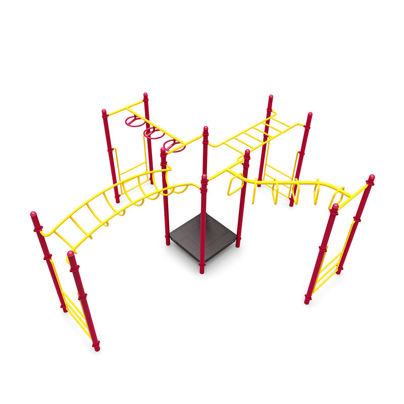 Wisdom Playgrounds WiseNEX The Challenger Monkey Bars QSFS-CL0014