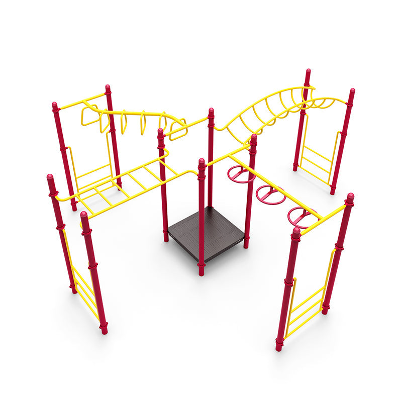 Wisdom Playgrounds WiseNEX The Challenger Monkey Bars QSFS-CL0014