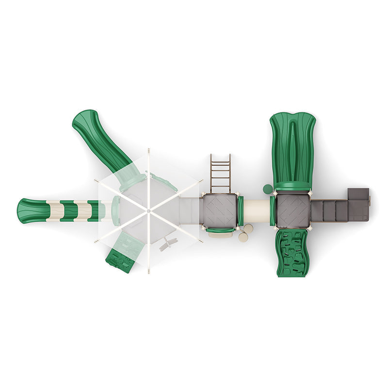 Wisdom Playgrounds Harpers Place Playground Structure QSWP-350019