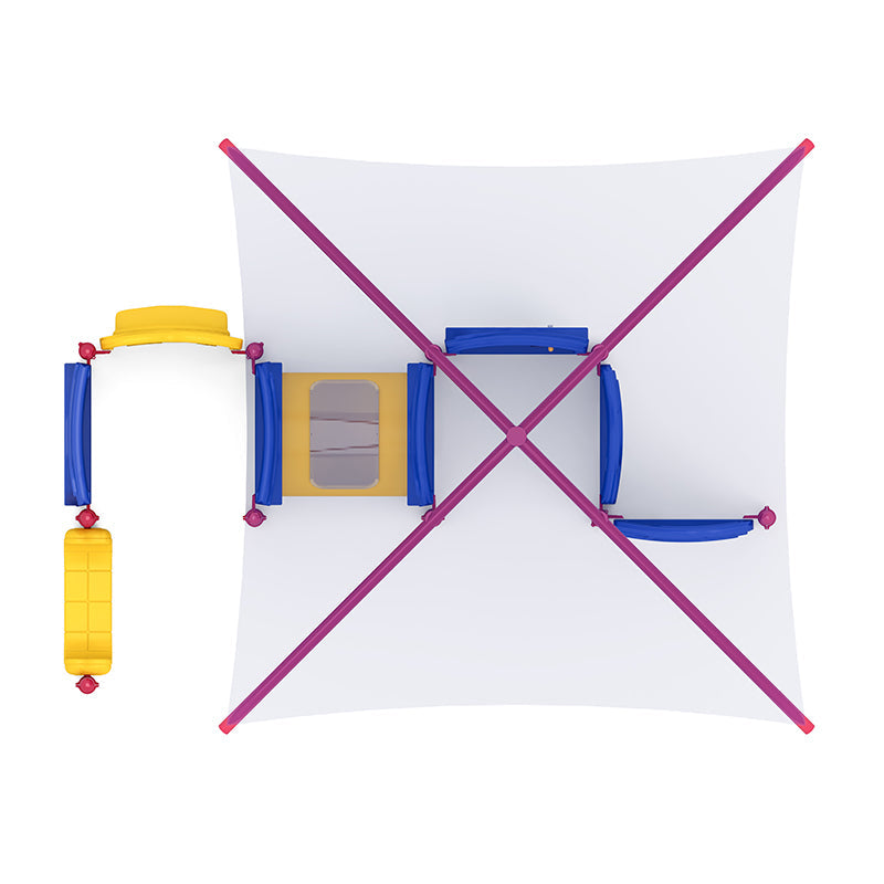 Wisdom Playgrounds WiseTOT Wiggle Worm Playground Structure QSWP-350047