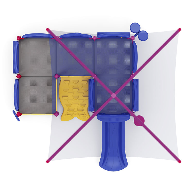 Wisdom Playgrounds WiseTOT Falkville Playground Structure QSWP-350049