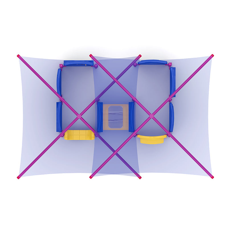 Wisdom Playground WiseTOT Time Flyer Playground Structure QSWP-350053