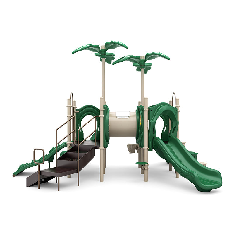 Wisdom Playgrounds Turtle Island Playground Structure QSWP-350056