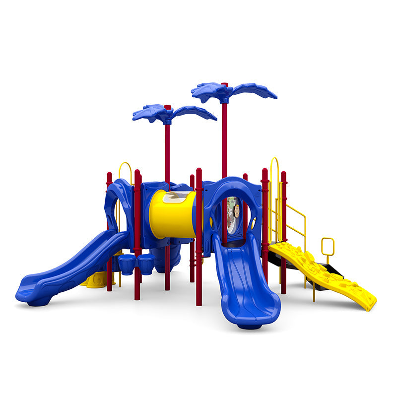 Wisdom Playgrounds Turtle Island Playground Structure QSWP-350056