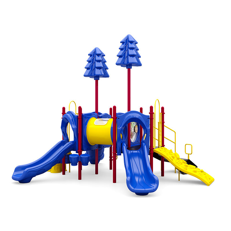Wisdom Playgrounds Turtle Island Playground Structure QSWP-350056