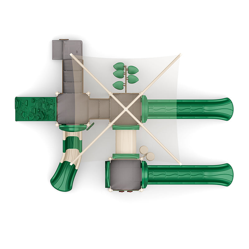 Wisdom Playgrounds Poeter Playground Structure QSWP-350062