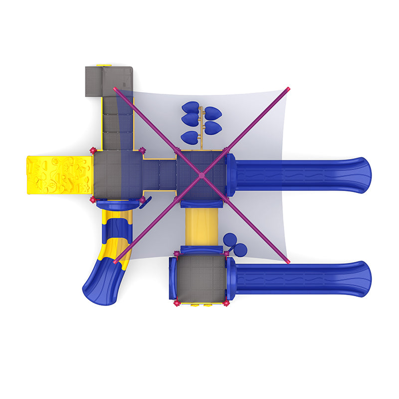 Wisdom Playgrounds Poeter Playground Structure QSWP-350062