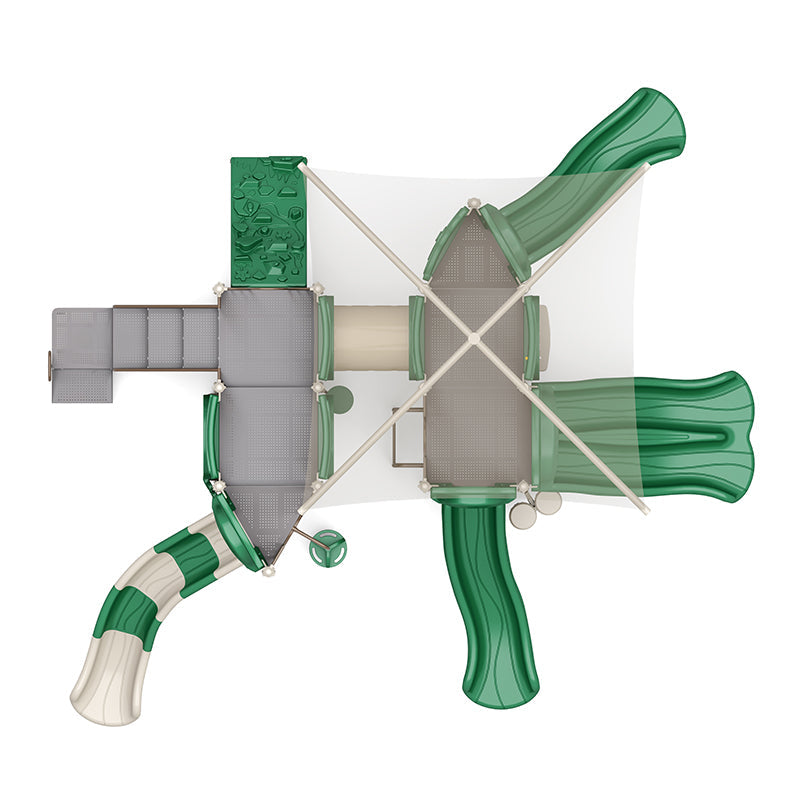 Wisdom Playgrounds Timber Ridge Playground Structure QSWP-350063