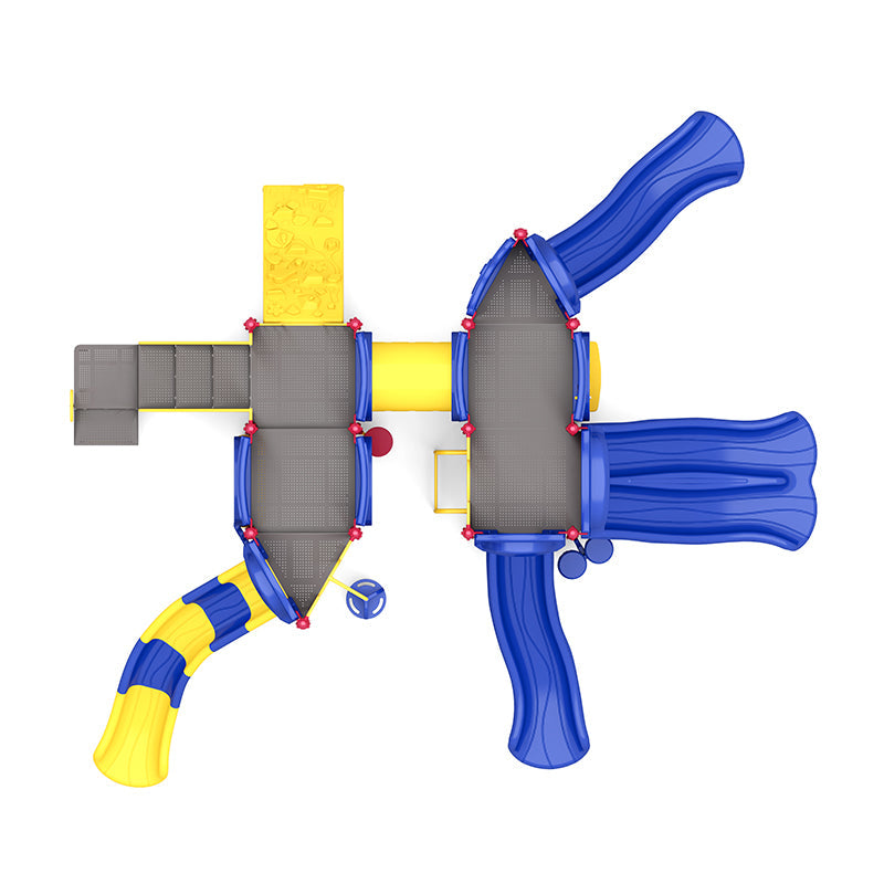 Wisdom Playgrounds Timber Ridge Playground Structure QSWP-350063