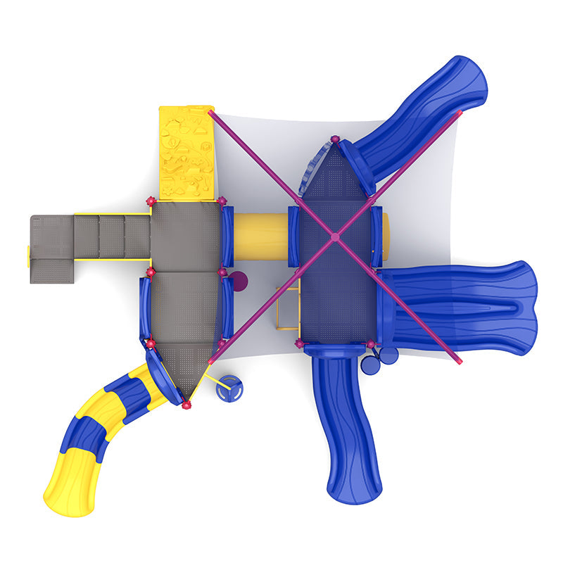 Wisdom Playgrounds Timber Ridge Playground Structure QSWP-350063