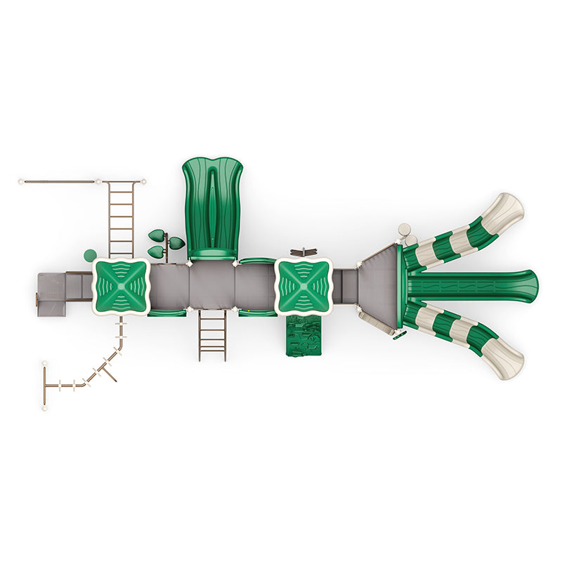 Wisdom Playgrounds Wild Run Playground Structure QSWP-350064