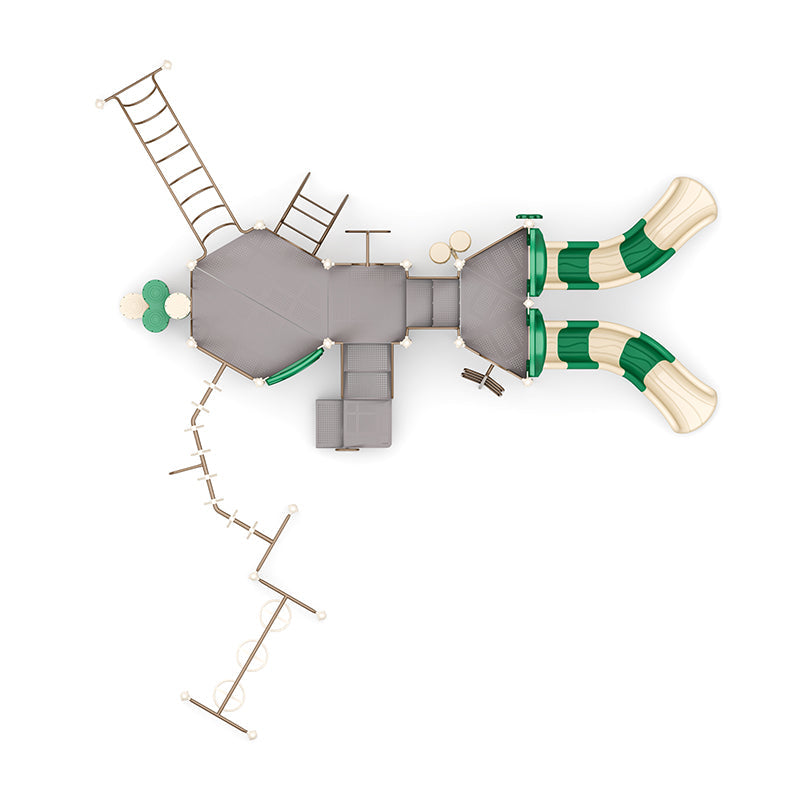 Wisdom Playgrounds Skyler Playground Structure QSWP-350066