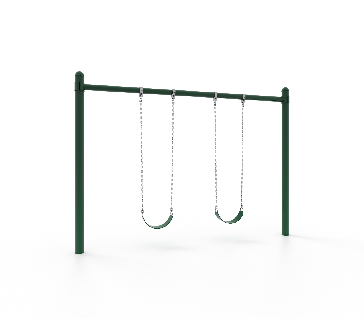 Wisdom Playgrounds WiseFREE 5" Single Post Swing 8ft QSSPS-080