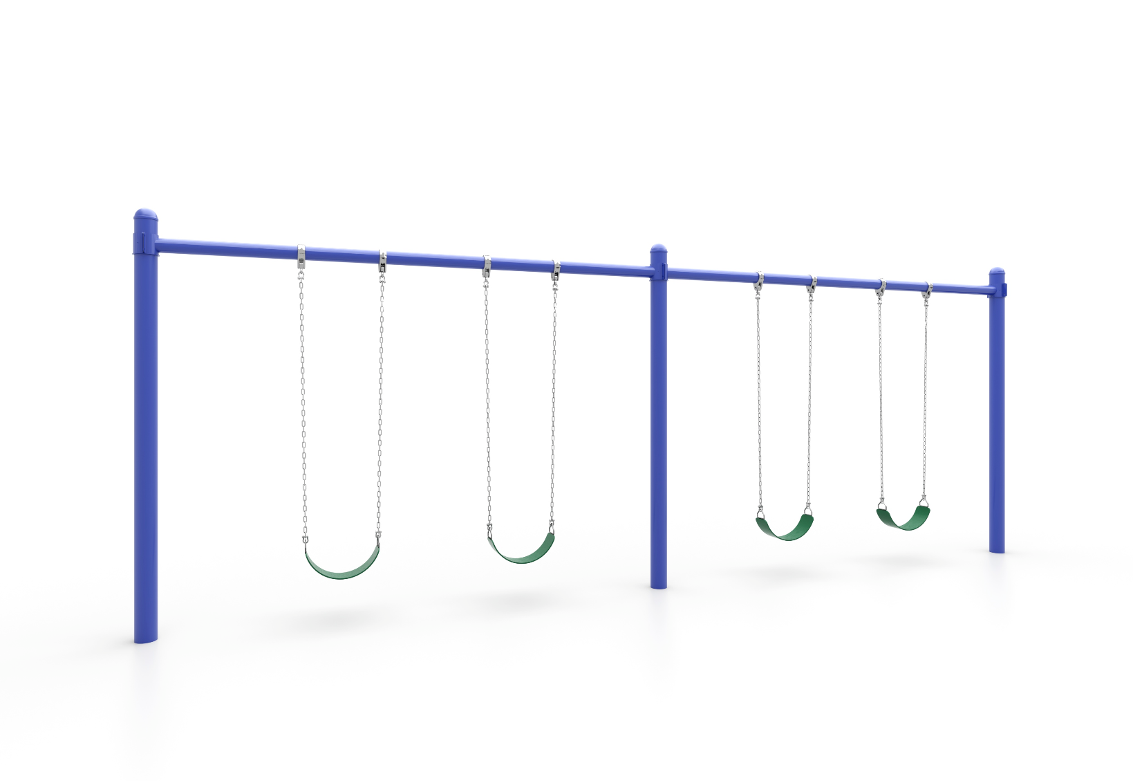 Wisdom Playgrounds WiseFREE 5" Single Post Swing 8ft QSSPS-080