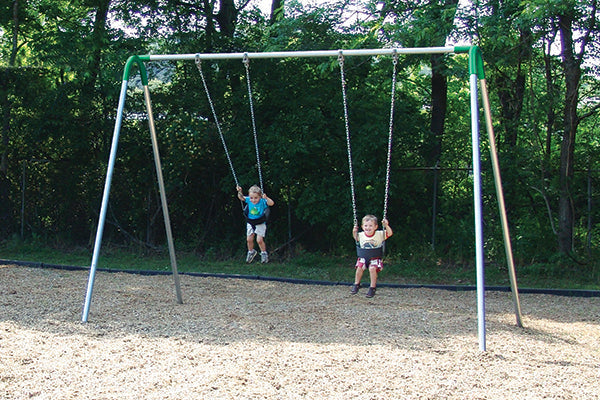 UltraPLAY Swing Bipod Swing Bay: Single Bay Tot Seats PBP-8-1C