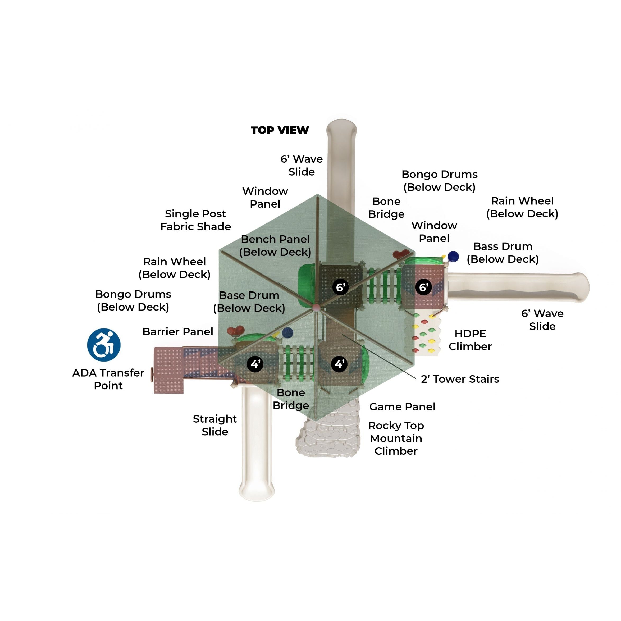 UltraPLAY Big Sky UPLAY-080V UPLAY-044