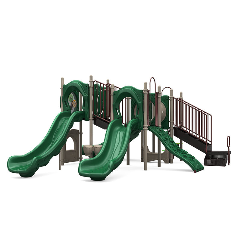 Wisdom Playgrounds Timber Tracks Playground Structure QSWP-350006