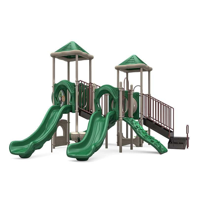 Wisdom Playgrounds Timber Tracks Playground Structure QSWP-350006