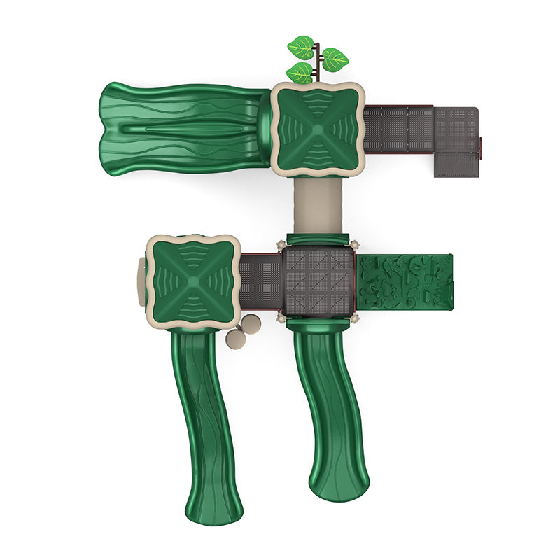 Wisdom Playgrounds Timber Tracks Playground Structure QSWP-350006