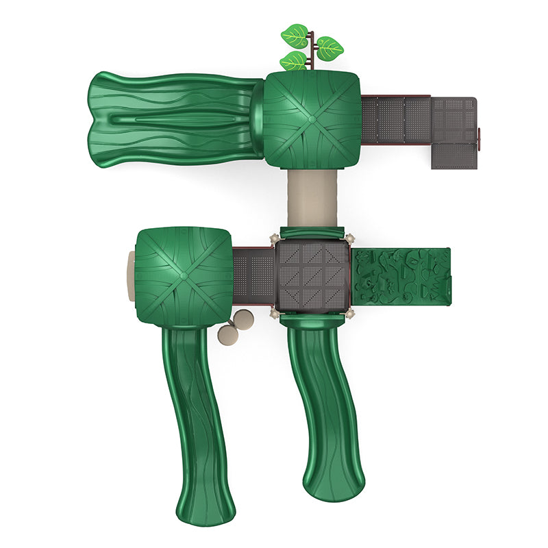 Wisdom Playgrounds Timber Tracks Playground Structure QSWP-350006