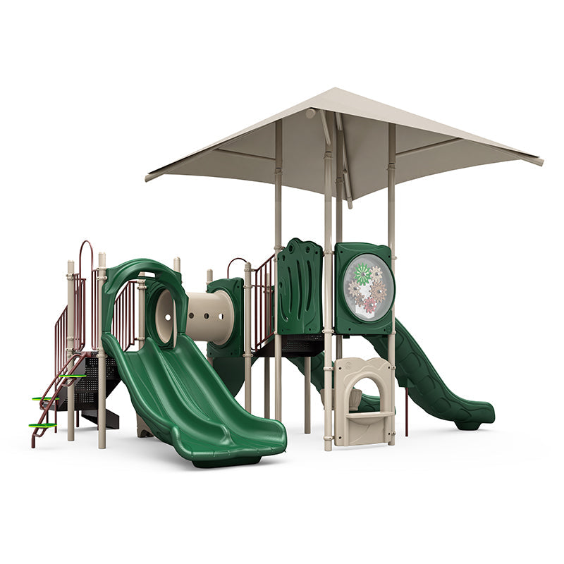 Wisdom Playgrounds Timber Tracks Playground Structure QSWP-350006