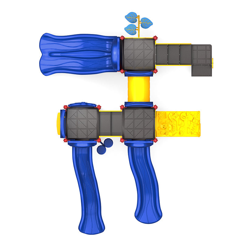 Wisdom Playgrounds Timber Tracks Playground Structure QSWP-350006