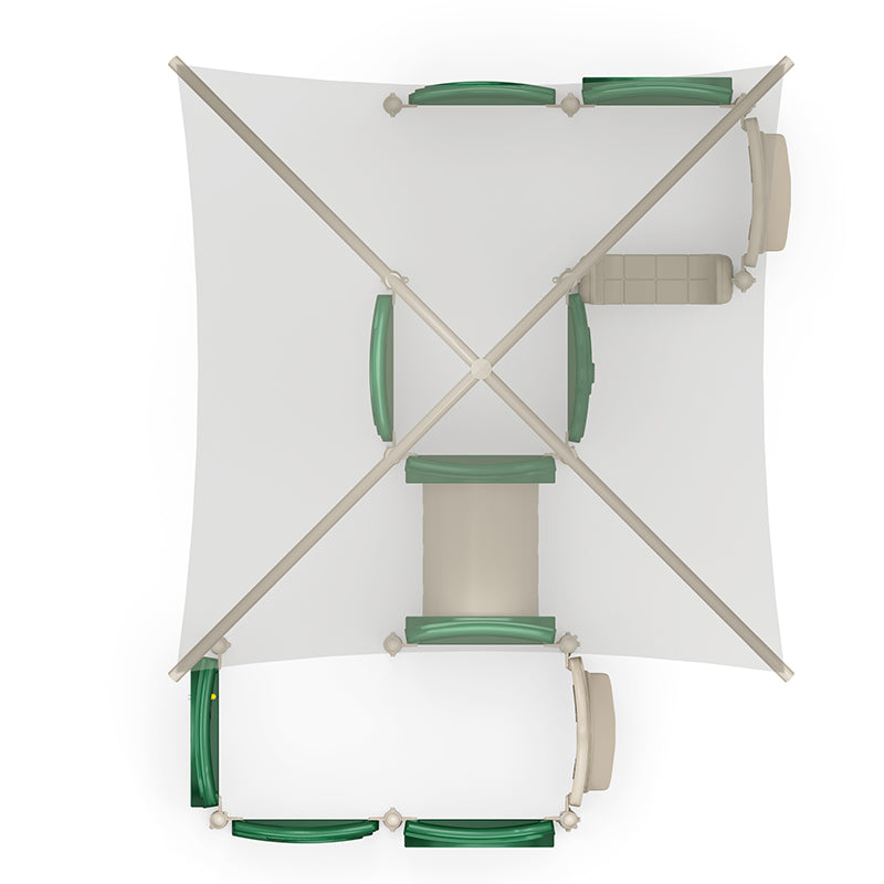 Wisdom Playgrounds WiseTOT Yesteryears Playground Structure QSWP-350007