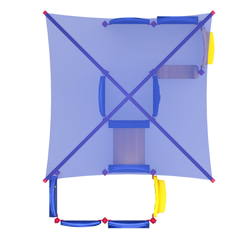 Wisdom Playgrounds WiseTOT Yesteryears Playground Structure QSWP-350007