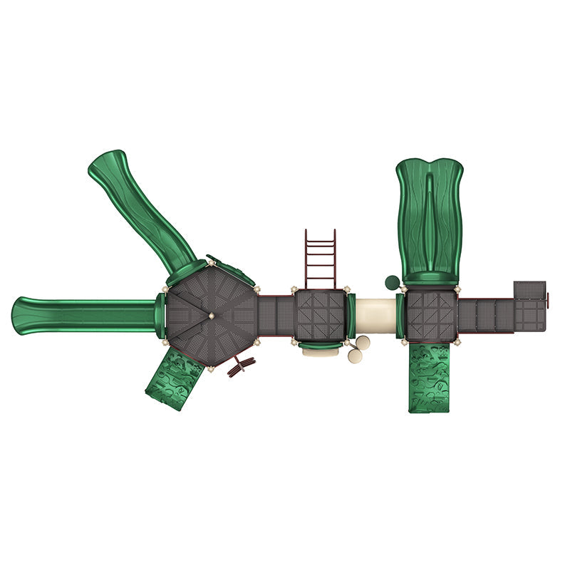 Wisdom Playgrounds Harpers Place Playground Structure QSWP-350019