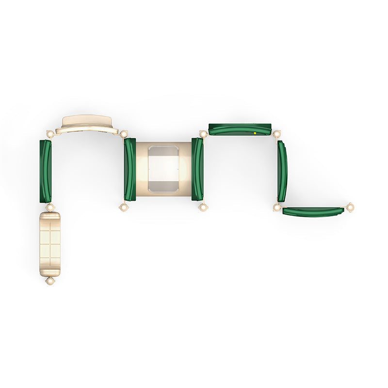 Wisdom Playgrounds WiseTOT Wiggle Worm Playground Structure QSWP-350047