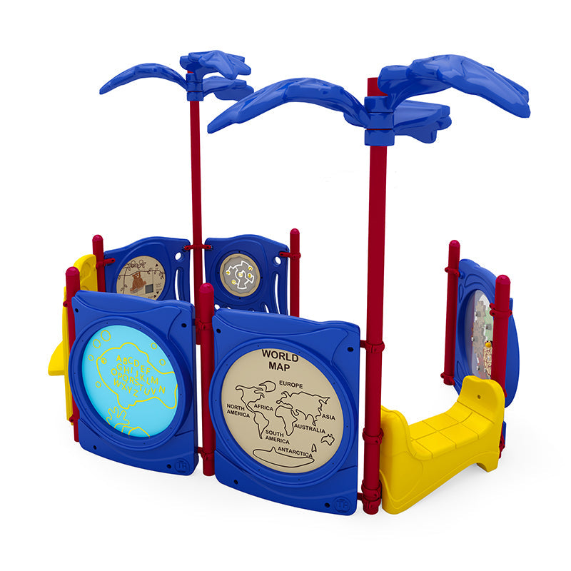 Wisdom Playgrounds WiseTOT World Traveler Playground Structure QSWP-350048
