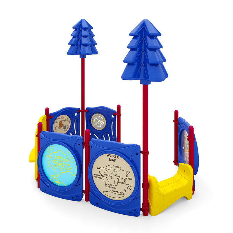 Wisdom Playgrounds WiseTOT World Traveler Playground Structure QSWP-350048