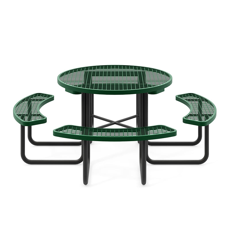 Wisdom 46″ Round Table 4 Seats- Diamond Pattern KB4-7204-110 WiseWORX